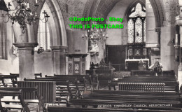 R385284 Interior. Kinnersley Church Herefordshire. Donovan C. Wilson A. I. I. P. - World
