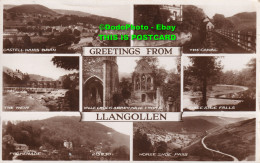 R384709 Greetings From Llangollen. 215830. Valentine And Sons. RP. 1948 - World