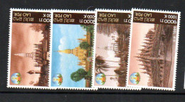 LAOS - 2010  - VIENTIANE CITY SET OF 4   MINT NEVER HINGED - Laos