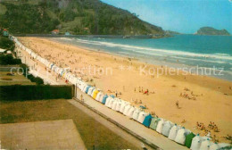 72763444 Zarauz Playa Y Raton De Guetaria Zarauz - Other & Unclassified