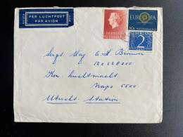 NETHERLANDS 1960 LETTER APELDOORN TO UTRECHT NEDERLAND VELDPOST NAPO - Lettres & Documents