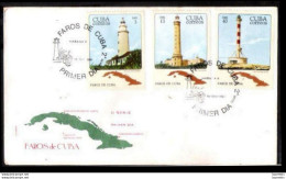 660   Lighthouses - Phares - 1981 - FDC - Cb -  3,50 - Lighthouses