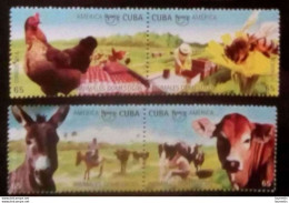 7592  Bees - Hens - Cows - Donkeys - 2018 - MNH - Cb - 1,95 - Honingbijen