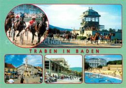 72762150 Baden Wien Trabrennbahn Motive Hauptplatz Thermalstrandbad Baden - Other & Unclassified