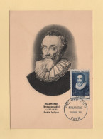 Carte Maximum - N°1028 - Francois De Malherbe - 1950-1959