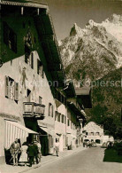 72761794 Mittenwald Karwendel Tirol Adlerhaus Gegen Karwendelspitzen Huber Karte - Andere & Zonder Classificatie