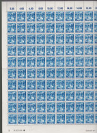 100   Timbres **  Rheinland Pfalz   20 Pf   Coin Daté  1947  Feuille Entière Zone Française    Rhénanie-Palatinat - Rijnland-Palts