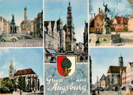 72761700 Augsburg Herkulesbrunne St. Ulrich Afra St. Moritz Dom  Augsburg - Augsburg