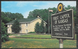 Kansas, Fort Riley, First Territorial Capitol, Unused - Altri & Non Classificati