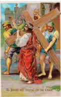 JESUS   CRUCIFICTION   Cartes Dorées - Gesù