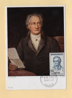 Carte Maximum - N°1138 - Goethe - 1950-1959