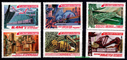 1981 USSR CCCP  Mi 5038-43  MNH/** - Unused Stamps