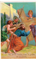 JESUS   CRUCIFICTION   Cartes Dorées - Jésus