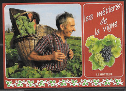 Les Metiers De La Vigna, Wine, Writing On Back - Altri & Non Classificati