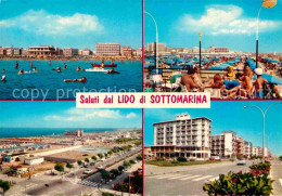 72760970 Sottomarina Panorama Strand Strassenpartie Hochhaeuser Sottomarina - Altri & Non Classificati