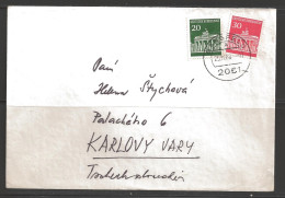 1968 Bargfeld, 25.11.68 To Karlovy Vary Czechoslovakia - Cartas & Documentos