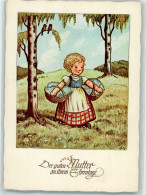 39623409 - Kind Blumen Ernst Fang Karte Nr.5509 - Festa Della Mamma