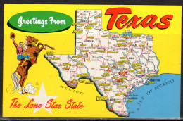 Map, United States, Texas, New - Maps