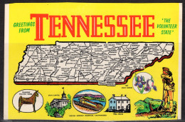 Map, United States, Tennessee, New - Carte Geografiche