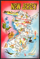 Map, United States, New Jersey, New - Mapas