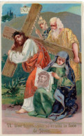 JESUS   CRUCIFICTION   Cartes Dorées - Jezus
