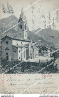 Bg525 Cartolina Pontebba La Chiesa 1904 Provincia Di Udine - Udine