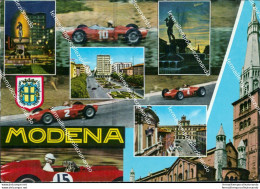 D861 Cartolina Modena Citta' Vedutine Ferrari - Modena