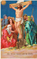JESUS   CRUCIFICTION   Cartes Dorées - Jésus