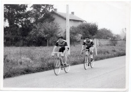Snapshot Course Velo Cyclisme Coureur  50s 60s à Situer Identifier - Cyclisme