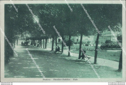 Ba243 Cartolina Modena Citta' Giardino Pubblico Viale 1910 Emilia Romagna - Modena