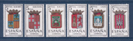 Espagne - YT N° 1113 à 1118 ** - Neuf Sans Charnière - 1962 - Nuovi