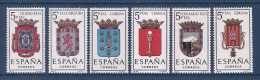 Espagne - YT N° 1151 à 1156 ** - Neuf Sans Charnière - 1963 - Nuovi