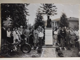 Italy Photo Italia CASTELDARIO CASTEL D'ARIO Monument A Tazio Nuvolari. Rally Champion.  240x177 Mm. - Europe