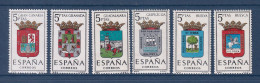 Espagne - YT N° 1179 à 1184 ** - Neuf Sans Charnière - 1963 - Nuevos
