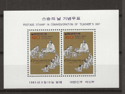 1983 MNH South Korea Mi Block 468 Postfris** - Corée Du Sud