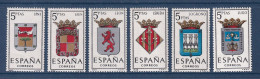 Espagne - YT N° 1212 à 1214C ** - Neuf Sans Charnière - 1964 - Unused Stamps