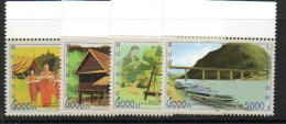 LAOS -  2015 - LUANGPRABANG HERITAGE SET OF 4  MINT NEVER HINGED - Laos