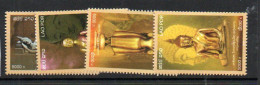 LAOS -  2014  - BUDDHAS SET OF 4  MINT NEVER HINGED - Laos