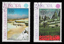 1977 Europa  Michel TR 2415 - 2416 Stamp Number TR 2051 - 2052 Yvert Et Tellier TR 2184 - 2185 Used - Usati