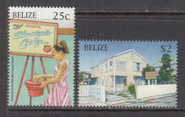 2015 Belize Salvation Army Complete Set Of 2 MNH - Belize (1973-...)