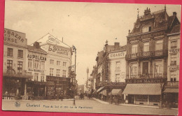 C.P. Charleroi   = Place  Du  SUD  Et  Coin De La Rue De Marchienne - Charleroi