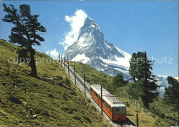 12538277 Gornergratbahn Zermatt Matterhorn Gornergratbahn - Sonstige & Ohne Zuordnung