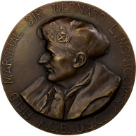 Belgique, Médaille, A Montgomery, La Belgique Reconnaissante, Bronze, De - Autres & Non Classés