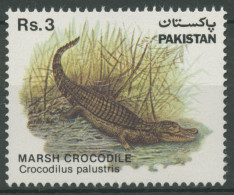 Pakistan 1983 Sumpfkrokodil 587 Postfrisch - Pakistán