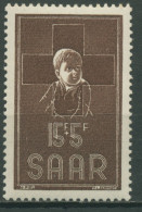 Saarland 1954 Rotes Kreuz 350 Postfrisch - Ongebruikt