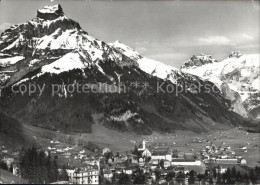 12507297 Engelberg OW Fliegeraufnahme Mit Hahnen Engelberg - Autres & Non Classés