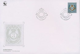 Norwegen 2011 Freimarke Posthorn Ersttagsbrief 1769 FDC (X18515) - FDC