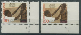 Bund 1982 25 J. Dt.Aussätzigen-Hilfswerk 1146 Ecke U. Rechts FN1+2 Postf. (E167) - Unused Stamps