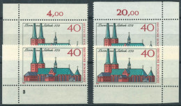 Bund 1973 800 Jahre Dom Zu Lübeck 779 Alle 4 Ecken Postfrisch (E336) - Ongebruikt