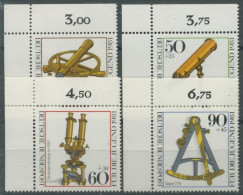 Bund 1981Jugend Optische Instrumente 1090/93 Ecke Oben Links Postfrisch (E73) - Ungebraucht